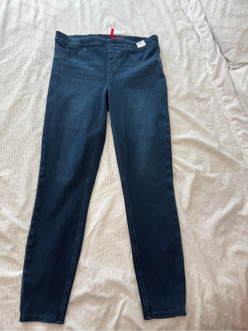 SPANX Dark Blue Stretch Jeggings
